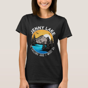 Fishing Boating Camping - Lakeview Jenny Lake T-Shirt