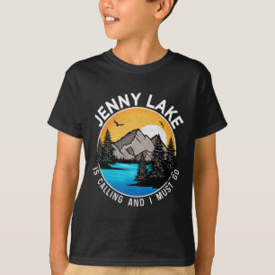 Fishing Boating Camping - Lakeview Jenny Lake  T-Shirt