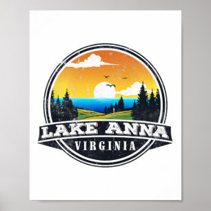 Fishing Boating Camping - Lakeview Lake Anna Poster