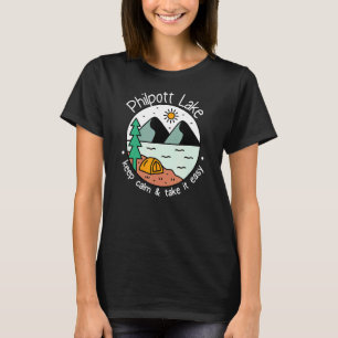 Fishing Boating Camping   Take It Easy Philpott La T-Shirt