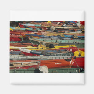 Fishing boats, Antofagasta, Chile Magnet