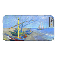 Fishing Boats Beach Saintes-Maries Van Gogh Fine