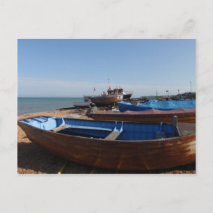 Fishing Boats In Kent Postcard