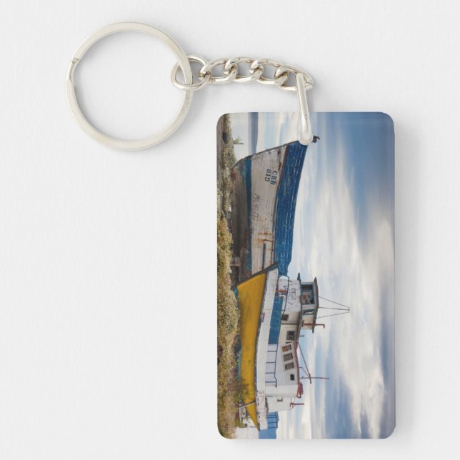 Fishing boats key ring (Front)