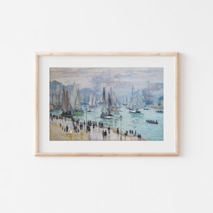 Fishing Boats Leaving the Harbour   Claude Monet Poster