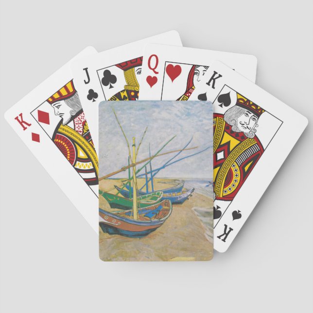 Fishing Boats | Vincent van Gogh Playing Cards (Back)