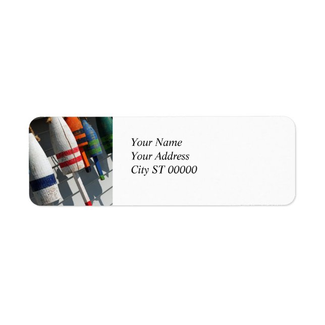 Fishing Bouy Address Label (Front)