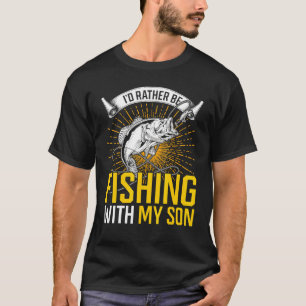 Fishing Boys Father And Son Partnerlook Fishing Fi T-Shirt
