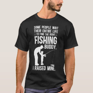 Fishing Buddies Dad and Son Fishing Buddy Father a T-Shirt
