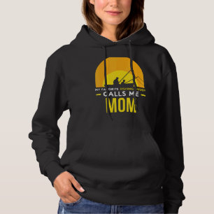 Fishing Buddy Calls Me Mum Fisher Fish Friend Trip Hoodie