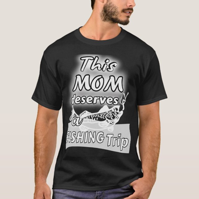 Fishing Buddy Mum Dad & Me T-Shirt (Front)
