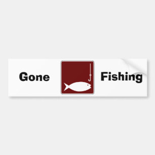 Fishing Bumper Sticker