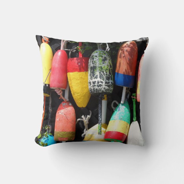 Fishing Buoys- Maine Cushion (Front)