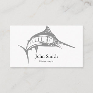 Fishing business card