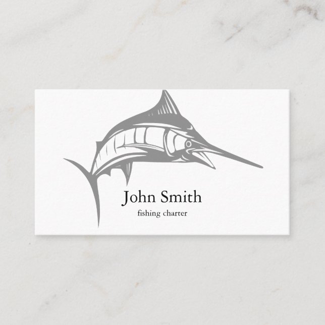 Fishing business card (Front)