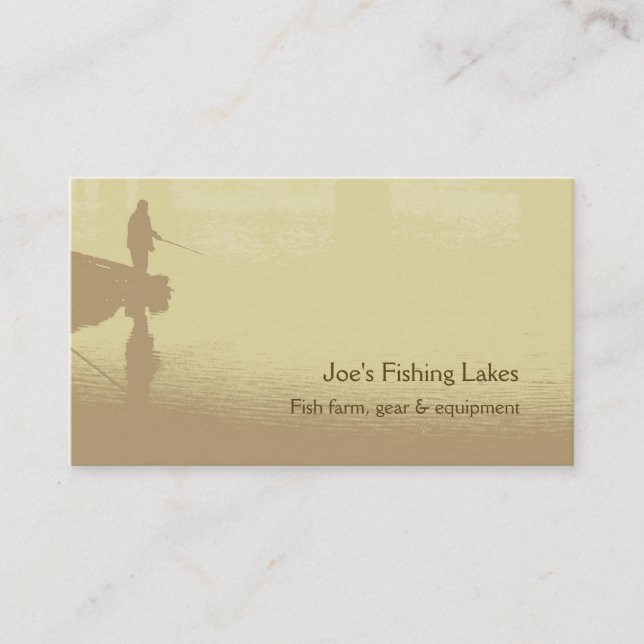 Fishing business card (Front)