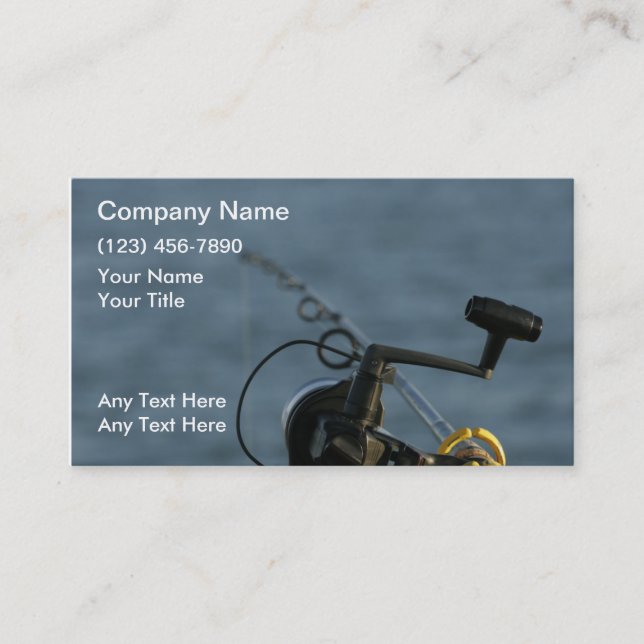 Fishing Business Cards (Front)