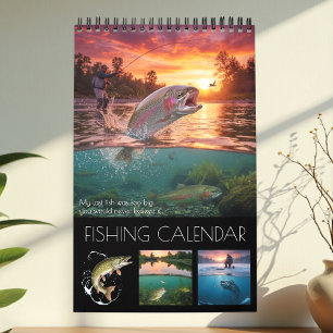 Fishing Calendar 2026 / Fish Photo Calendar