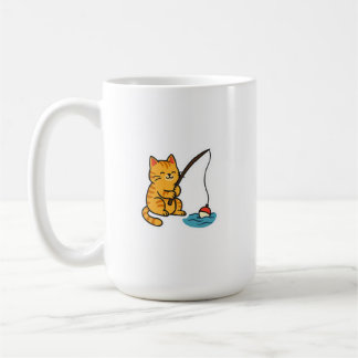 Fishing Cat Mug