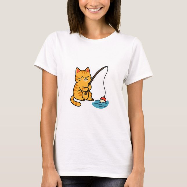 Fishing Cat - T-Shirt (Front)
