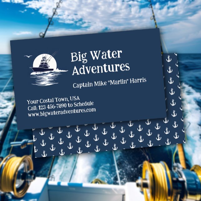 Fishing Charter Business Card (Creator Uploaded)