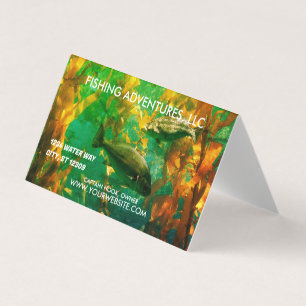 FISHING CHARTER  BUSINESS CARD