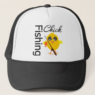 Fishing Chick Trucker Hat