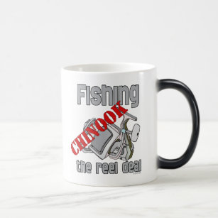 Fishing Chinook  Salmon The Reel Deal Fishing Magic Mug