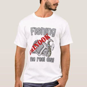 Fishing Chinook Salmon The Reel Deal Fishing T-Shirt