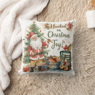 Fishing Christmas for fishing lovers Cushion