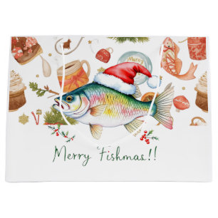 Fishing Christmas Gift bag