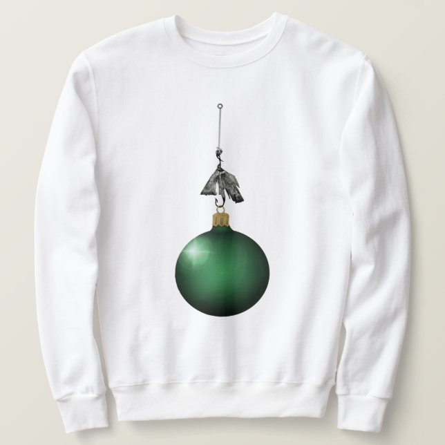 Fishing Christmas Sweatshirt (Design Front)