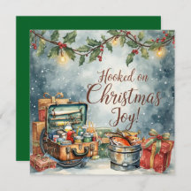 Fishing Christmas themed for Fishing Lovers