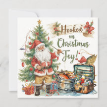 Fishing Christmas themed for Fishing Lovers