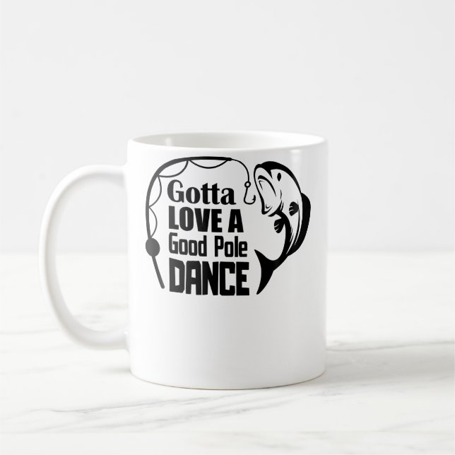 Fishing Coffee Mug (Left)