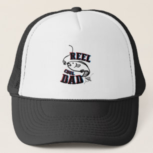 Fishing Cool Dad Father's Day Gift Fisherman Trucker Hat