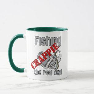 Fishing Crappie The Reel Deal Serious Fishing Mug