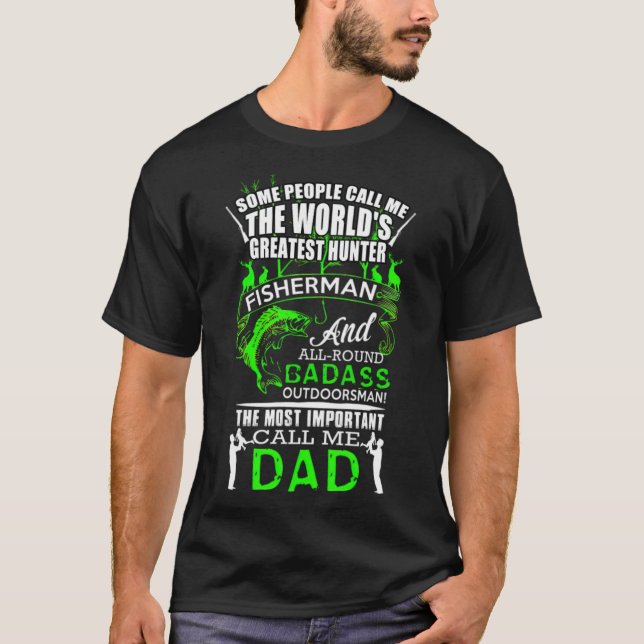 Fishing Dad (9) love  T-Shirt (Front)