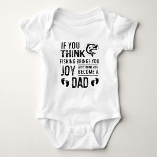 Fishing Dad Baby Bodysuit
