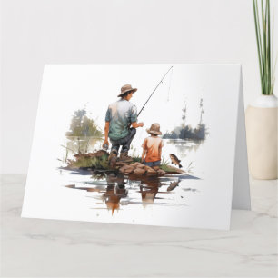 Fishing Dad Father's Day Card