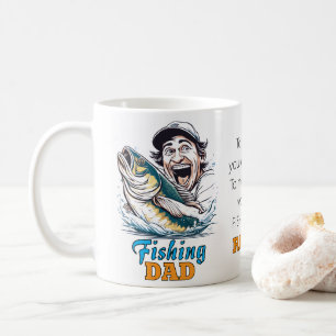 Fishing Dad Happy Father's Day Coffee Mug