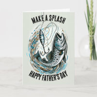Fishing Dad Makes A Splash