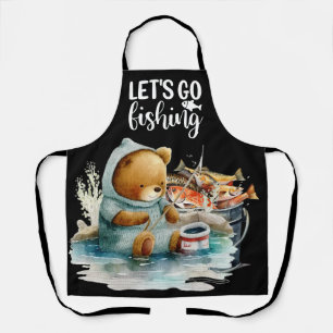 Fishing Dad Reel Great Dad for Father  Apron