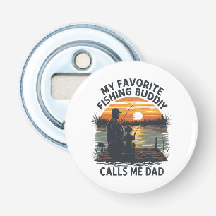 Fishing Dad Sunset Bottle Opener
