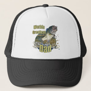 Fishing dad trucker hat