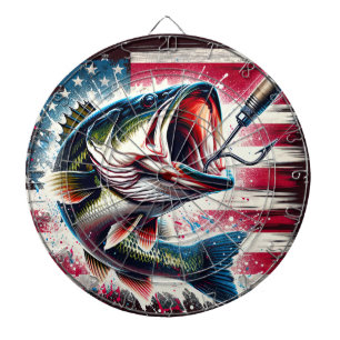 Fishing Dart Board 