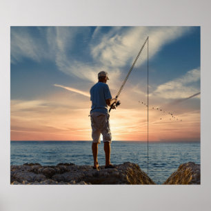 Fishing Day Poster