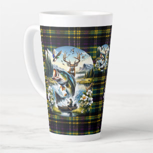 Fishing, Deer, Duck Hunting Latte Mug