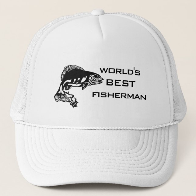 Fishing Design Hat (Front)