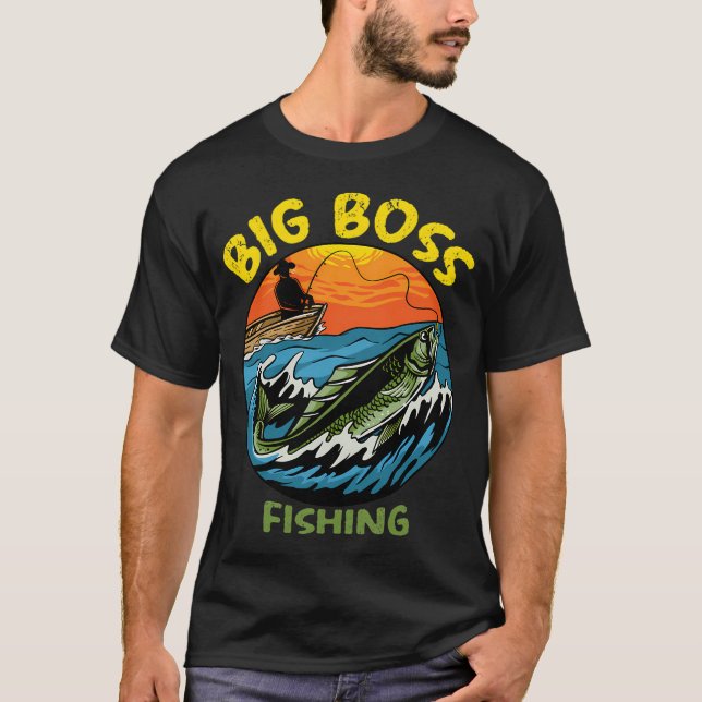 Fishing Design T-Shirt (Front)